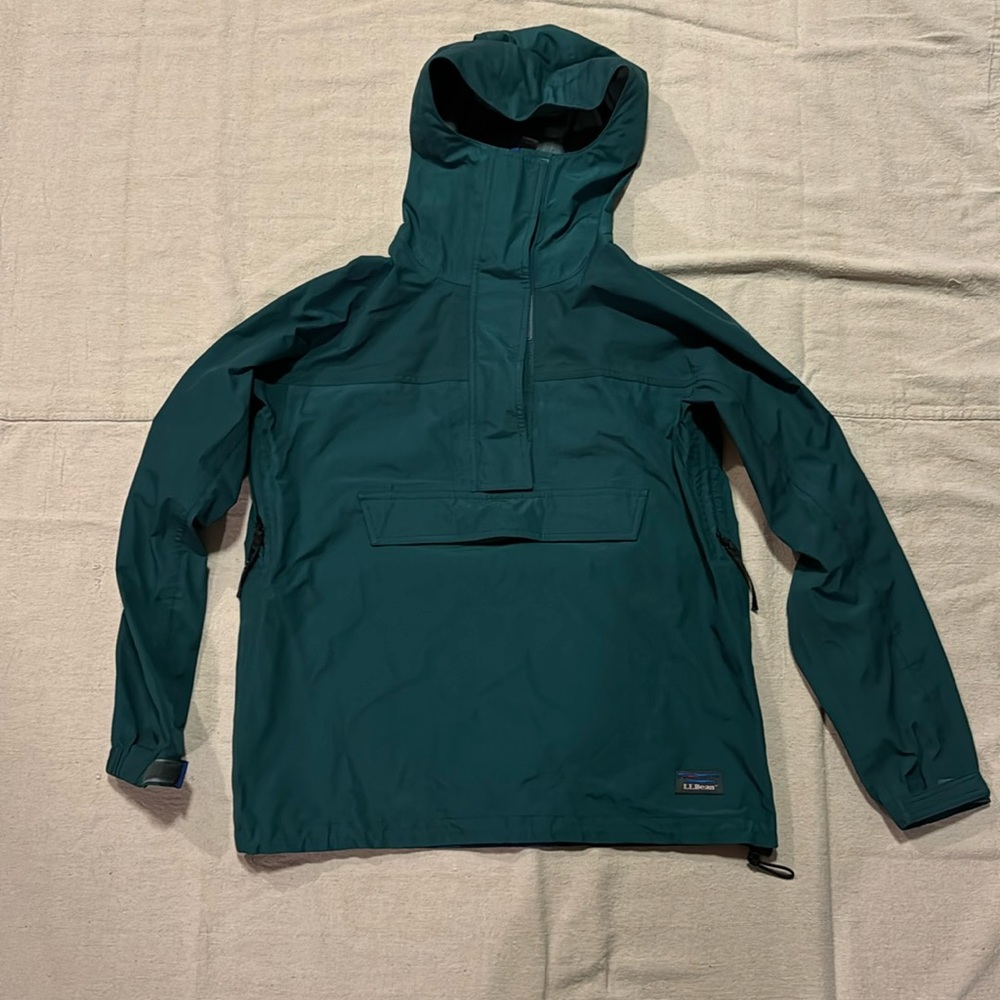 Vintage Llbean Goretex pullover raincoat